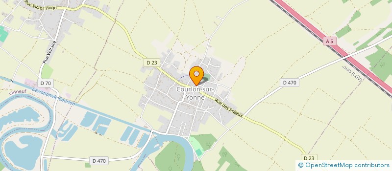 localisation de l'entreprise SIVOS COURLON SERBONNES à COURLON-SUR-YONNE