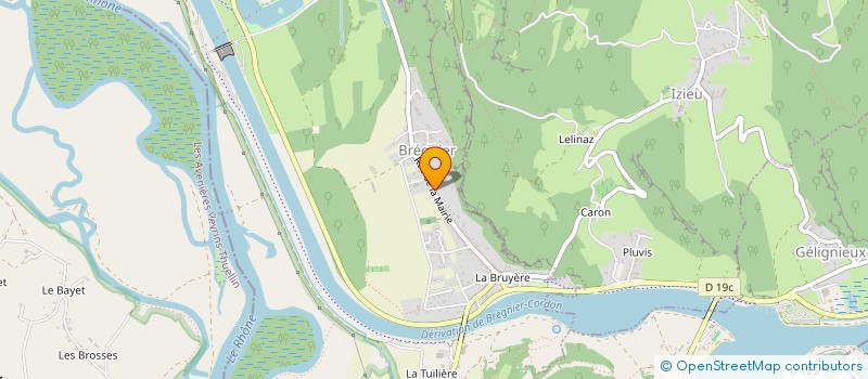 localisation de l'entreprise SIVOS D'AMBLEON COLOMIEU CONZIEU SAINT-GERMAIN LES PAROISSES  SAINT-GERMAIN-LES-PAROISSES