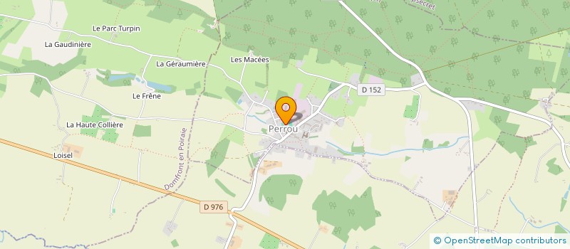 localisation de l'entreprise SIVOS D'ANDAINE à PERROU