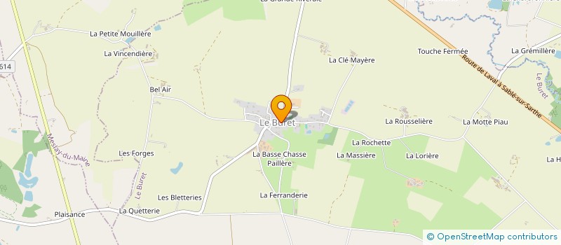 localisation de l'entreprise SIVOS DE BEAUMONT PIED DE BOEUF LE BURET PREAUX à LE BURET