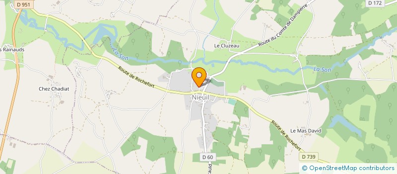 localisation de l'entreprise SIVOS DE LUSSAC, NIEUIL à NIEUIL