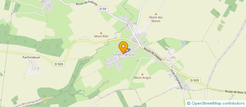 localisation de l'entreprise SIVOS DE PREUSEVILLE SAINT PIERRE DES JONQUIERES ET SMERMESNIL  SMERMESNIL