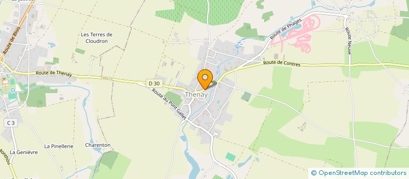localisation de l'entreprise SIVOS DE THENAY à LE CONTROIS-EN-SOLOGNE