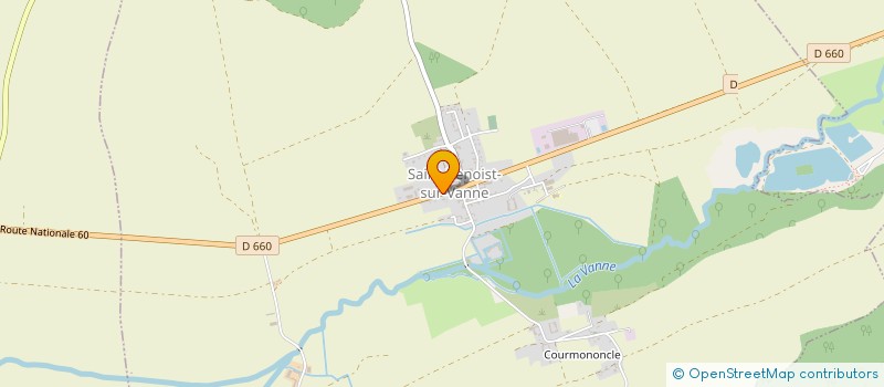 localisation de l'entreprise SIVOS DES CINQ VALLEES à SAINT-BENOIST-SUR-VANNE
