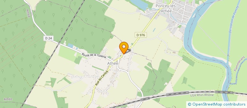 localisation de l'entreprise SIVOS DES COMMUNES DE LAPERRIERE SUR SAONE, SAINT SEINE EN BACHE, SAINT SYMPHORIEN SUR SAONE ET SAMEREY à SAINT-SEINE-EN-BACHE