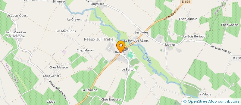 localisation de l'entreprise SIVOS DES ECOLES PRIMAIRES DE MEUX - REAUX SUR TREFLE  REAUX SUR TREFLE