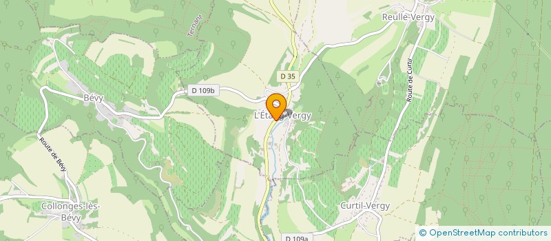 localisation de l'entreprise SIVOS DU REGROUPEMENT SCOLAIRE DU VAL VERGY à L'ETANG-VERGY