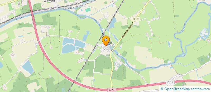 localisation de l'entreprise SIVOS DU VAL DE LOIR  NOGENT-SUR-LOIR