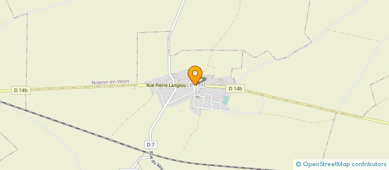 localisation de l'entreprise SIVOS DU VEXIN  LE THIL