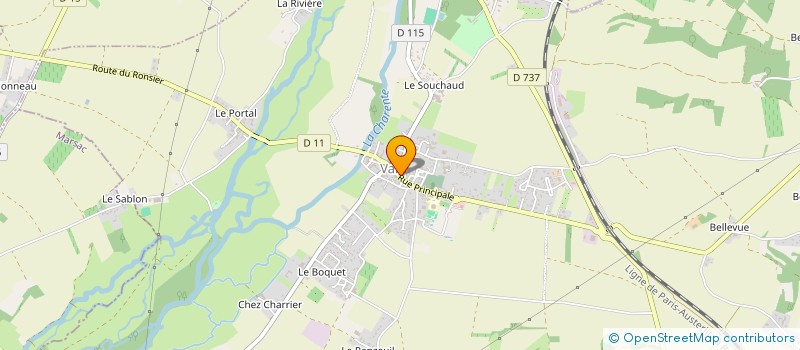 localisation de l'entreprise SIVOS XAMBES COULONGES VILLOGNON à XAMBES