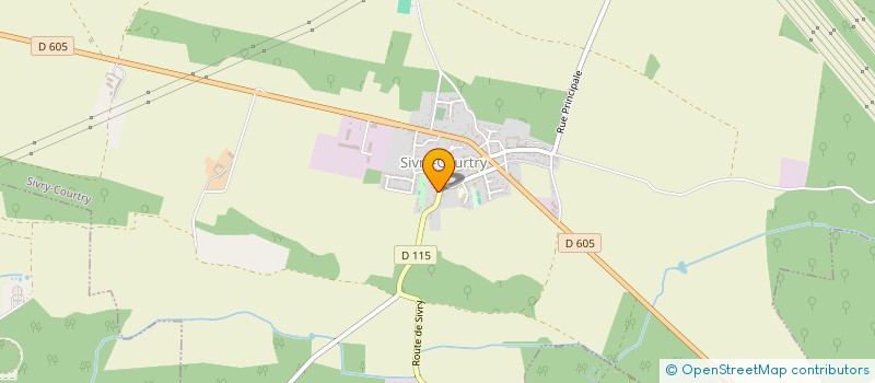 localisation de l'entreprise SIVRY-FOCH  SIVRY-COURTRY