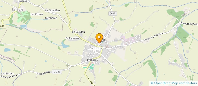 localisation de l'entreprise SIVS DU PAYS DE CADOURS à CADOURS