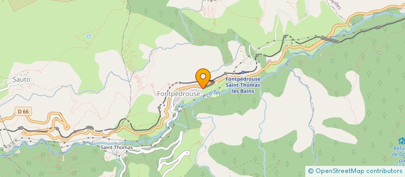 localisation de l'entreprise SIVU AMENAG. ENTRETIEN ROUTE DE LLAR à FONTPEDROUSE