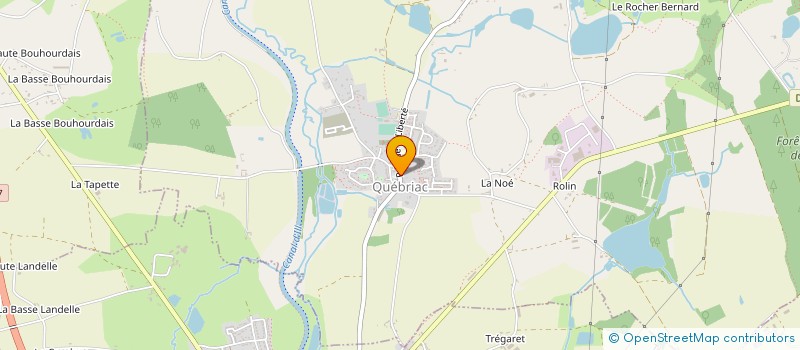 localisation de l'entreprise SIVU ANIM'6 ENFANCE JEUNESSE  TINTENIAC