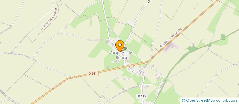 localisation de l'entreprise SIVU D'ADDUCTION D'EAU POTABLE à VACQUERIE-LE-BOUCQ