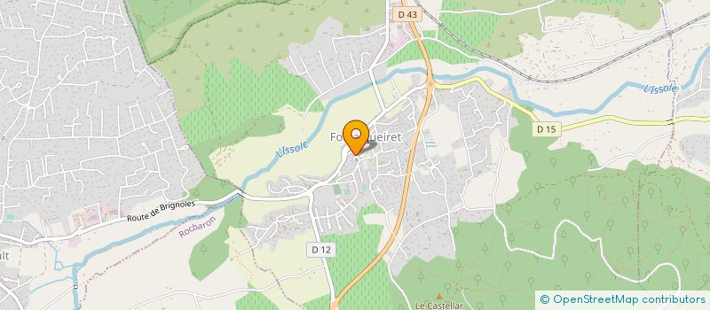 localisation de l'entreprise SIVU D'ASSAINISEMENT DES COMMUNES DE ROCBARON ET DE FORCALQUEIRET à FORCALQUEIRET