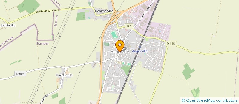 localisation de l'entreprise SIVU D'ETUDES DE PROGRAMMATION D'AMENAGEMENT ET DEVELOPPEMENT ECONOMIQUE DU CANTON DE MEREVILLE à ANGERVILLE