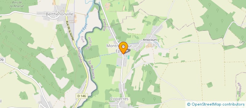 localisation de l'entreprise SIVU D'INTERET SCOLAIRE DE BUHY LA CHAPELLE EN VEXIN ET MONTREUIL SUR  EPTE  MONTREUIL-SUR-EPTE