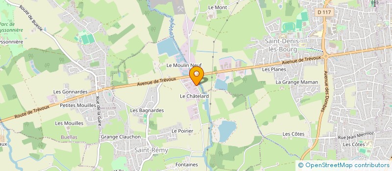 localisation de l'entreprise SIVU DE DISTRIBUTION D'EAU VEYLE - REYSSOUZE - VIEUX JONC à SAINT-REMY