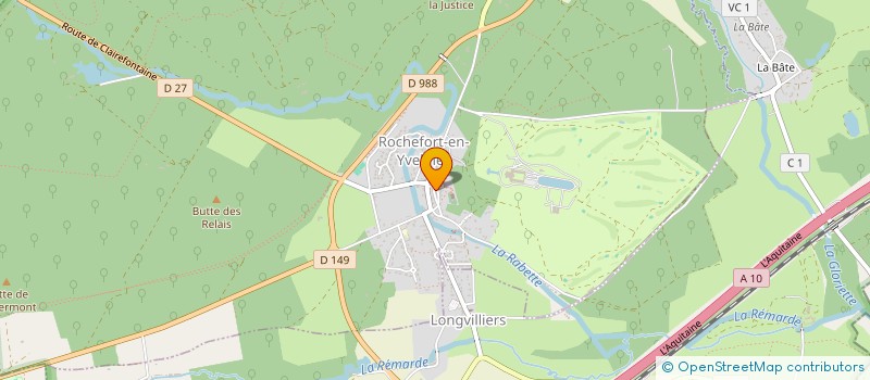 localisation de l'entreprise SIVU DE GESTION DES ECOLES DE ROCHEFORT EN YVELINES ET DE LONGVILLIERS  ROCHEFORT-EN-YVELINES