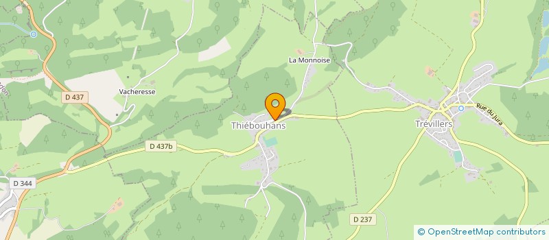 localisation de l'entreprise SIVU DE L'ACCUEIL PERISCOLAIRE DU CLOS DU DOUBS à LES PLAINS-ET-GRANDS-ESSARTS