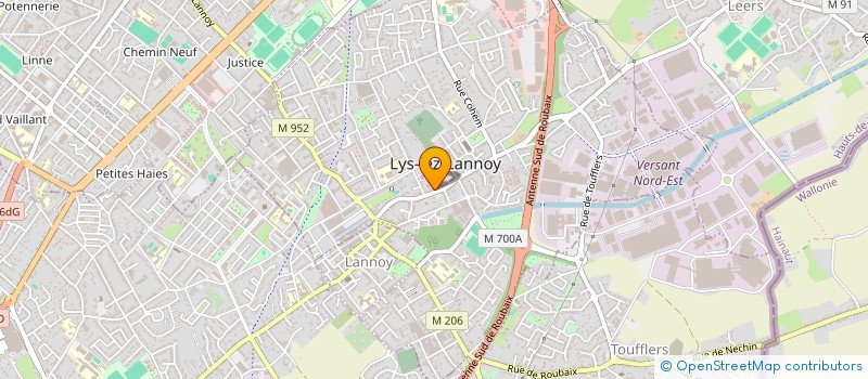 localisation de l'entreprise SIVU DE L'ECOLE LE PETIT PRINCE à LYS-LEZ-LANNOY