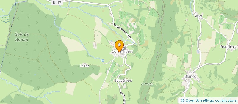localisation de l'entreprise SIVU DE L'OUEST CLUNISOIS à LA VINEUSE SUR FREGANDE