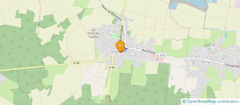 localisation de l'entreprise SIVU DE LA CRECHE DU SEIGNELOIS  SEIGNELAY