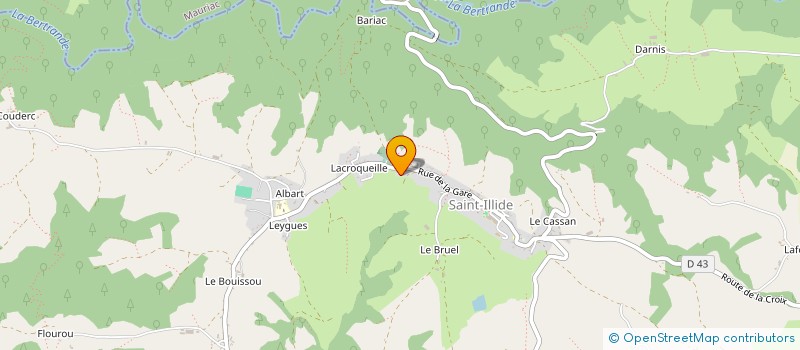 localisation de l'entreprise SIVU DE LA DOIRE à SAINT-CERNIN