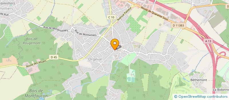 localisation de l'entreprise SIVU DE LA PETITE ENFANCE à ORGEVAL