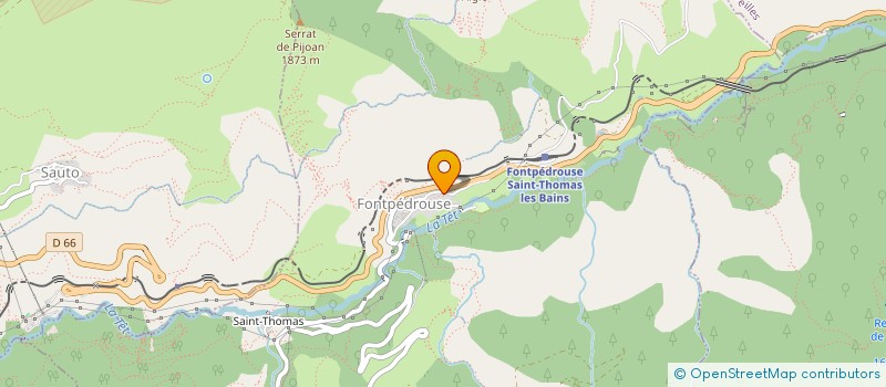 localisation de l'entreprise SIVU DE PRODUCTION D'EAU POTABLE OLETTE-SERDINYA  OLETTE