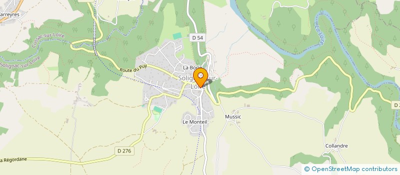 localisation de l'entreprise SIVU DE SOLIGNAC à SOLIGNAC-SUR-LOIRE