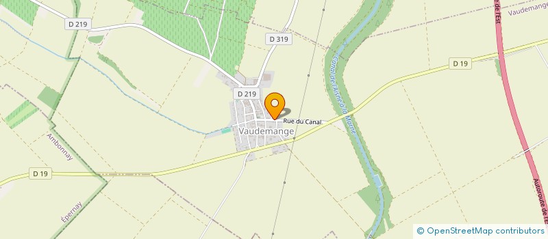 localisation de l'entreprise SIVU DE VAUDEMANGE - BILLY-LE-GRAND  VAUDEMANGE