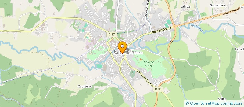 localisation de l'entreprise SIVU DES CINQ VILLAGES à ESCOS
