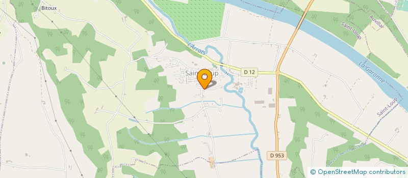 localisation de l'entreprise SIVU DES EAUX D'AUVILLAR à AUVILLAR