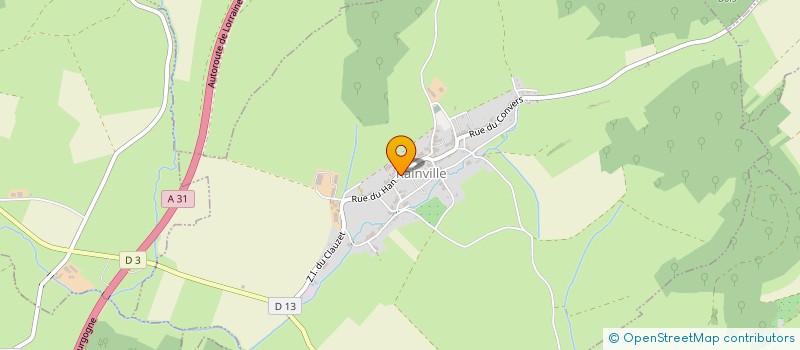 localisation de l'entreprise SIVU DES ECOLES VAIR-VRAINE  RAINVILLE