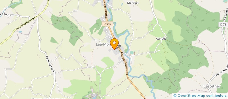 localisation de l'entreprise SIVU DES QUATRE MOULINS à LAA-MONDRANS