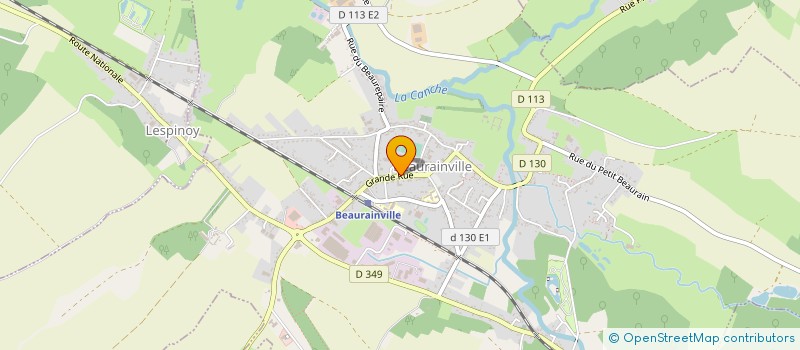 localisation de l'entreprise SIVU DU BOIS MACHY à BEAURAINVILLE