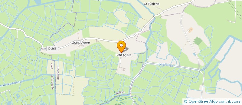 localisation de l'entreprise SIVU DU CENTRE INTERCOMMUNAL DES SAPEURS POMPIERS ARDILLIERES - LANDRAIS - LE THOU  ARDILLIERES