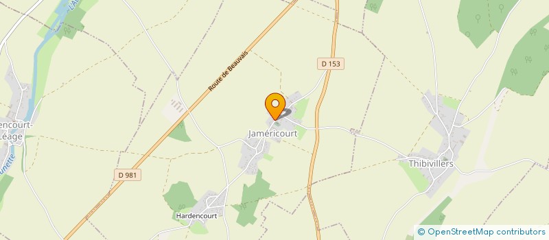 localisation de l'entreprise SIVU DU FEU DE SAINT MARTIN à JAMERICOURT