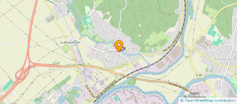 localisation de l'entreprise SIVU DU MONT GANELON  CLAIROIX