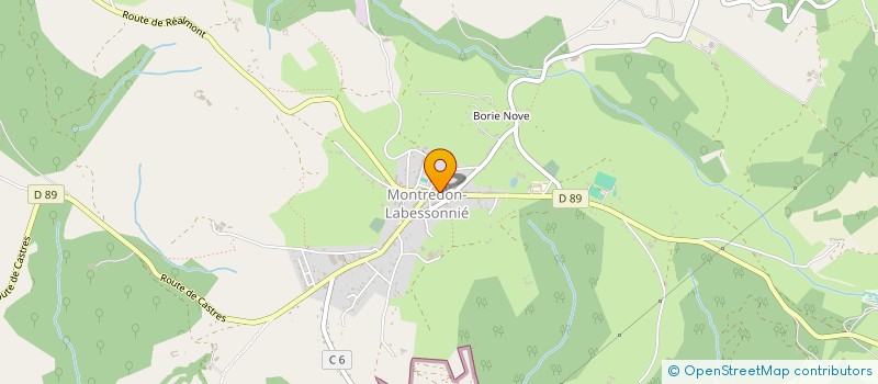 localisation de l'entreprise SIVU DU PAYS DE DADOU  MONTREDON-LABESSONNIE