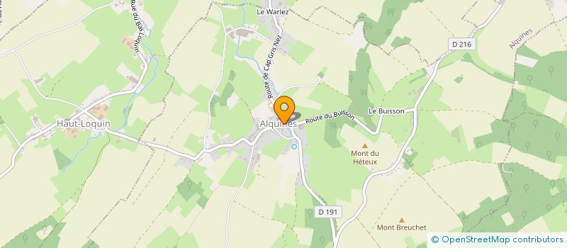 localisation de l'entreprise SIVU DU RPI D'ALQUINES,HT LOQUIN,JOURNY  ALQUINES