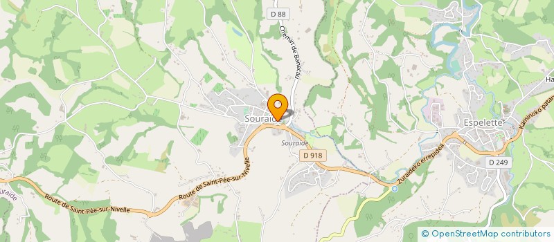 localisation de l'entreprise SIVU ERREBI à SOURAIDE