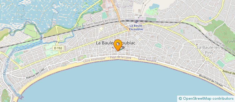 localisation de l'entreprise SIVU FOURRIERE ANIMAUX PRESQU'ILE... à LA BAULE-ESCOUBLAC
