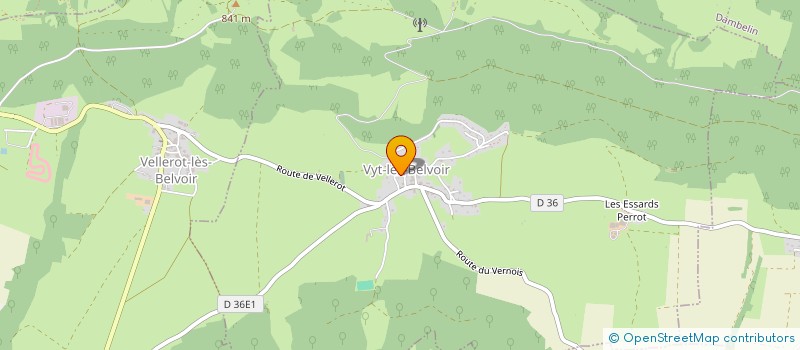 localisation de l'entreprise SIVU GESTION BATIMENTS COMMUNS CHAZOT OR  CHAZOT