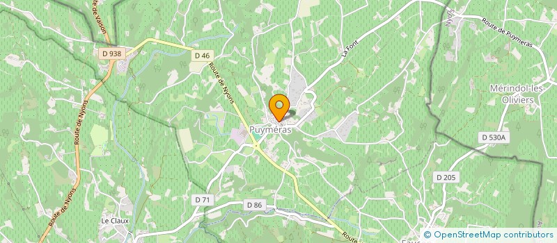 localisation de l'entreprise SIVU HABITAT AMENAG RURAL VAISON à ROAIX