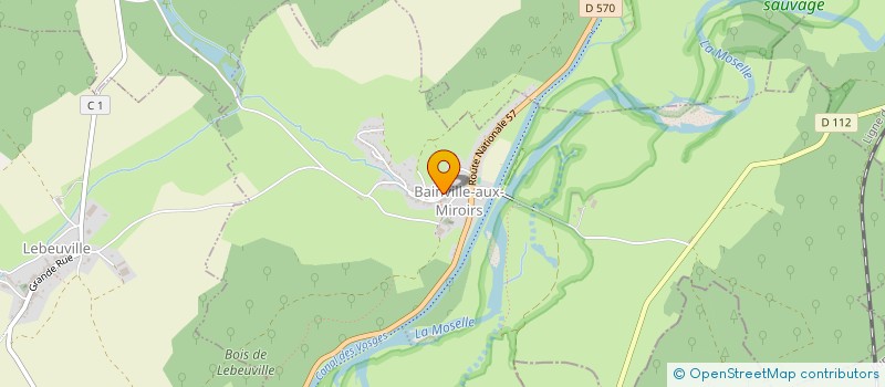 localisation de l'entreprise SIVU HAUTE MOSELLE  ROVILLE-DEVANT-BAYON