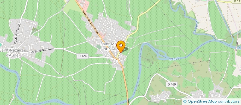 localisation de l'entreprise SIVU LES PASSERELLES à SAINT-MARCEL-SUR-AUDE