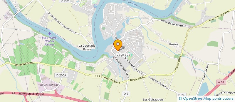 localisation de l'entreprise SIVU PETITE ENFANCE MARSAC-TERSSAC à MARSSAC-SUR-TARN